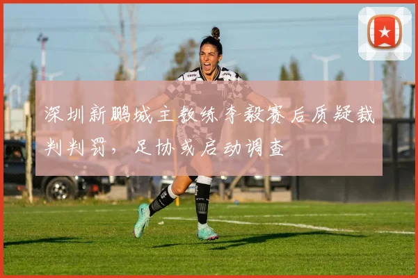 深圳新鹏城主教练李毅赛后质疑裁判判罚,足协或启动调查